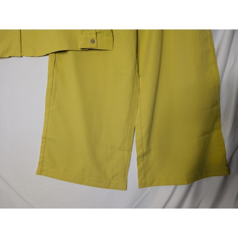 ZANZEA Collection mustard yellow set womens size XXL NWT Bohemian Corpcore - Picture 6 of 10